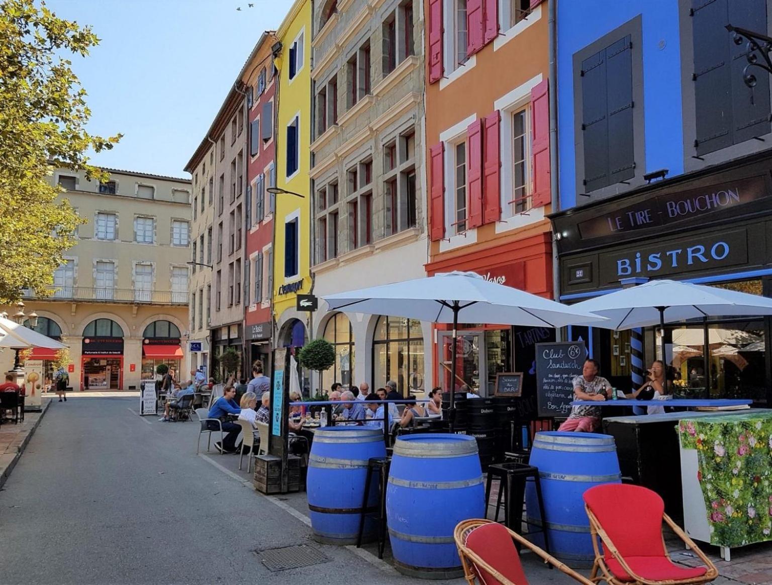 Ma Pierre A L'Edifice, Face A La Cite Vue Sublime, Studio Avec Terrasse Каркассонн Екстер'єр фото